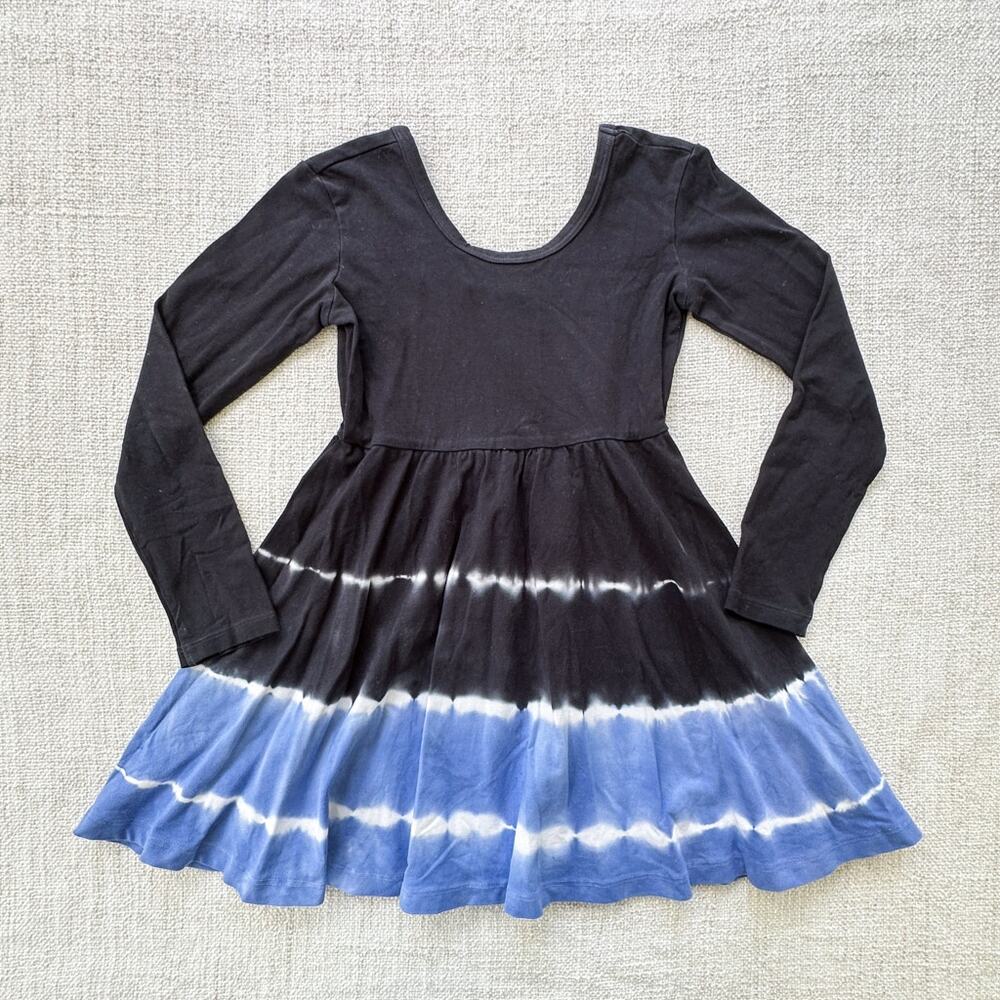 Rags Blue & Black Tie Dye Ballet Dress VGUC 3/4